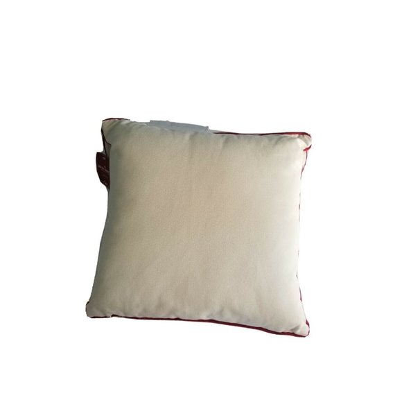 NWT LARGE DECORATIVE PILLOW NORTH POLE POST WITH LETTER POCKET EMBROIDERED - Picture 4 of 8